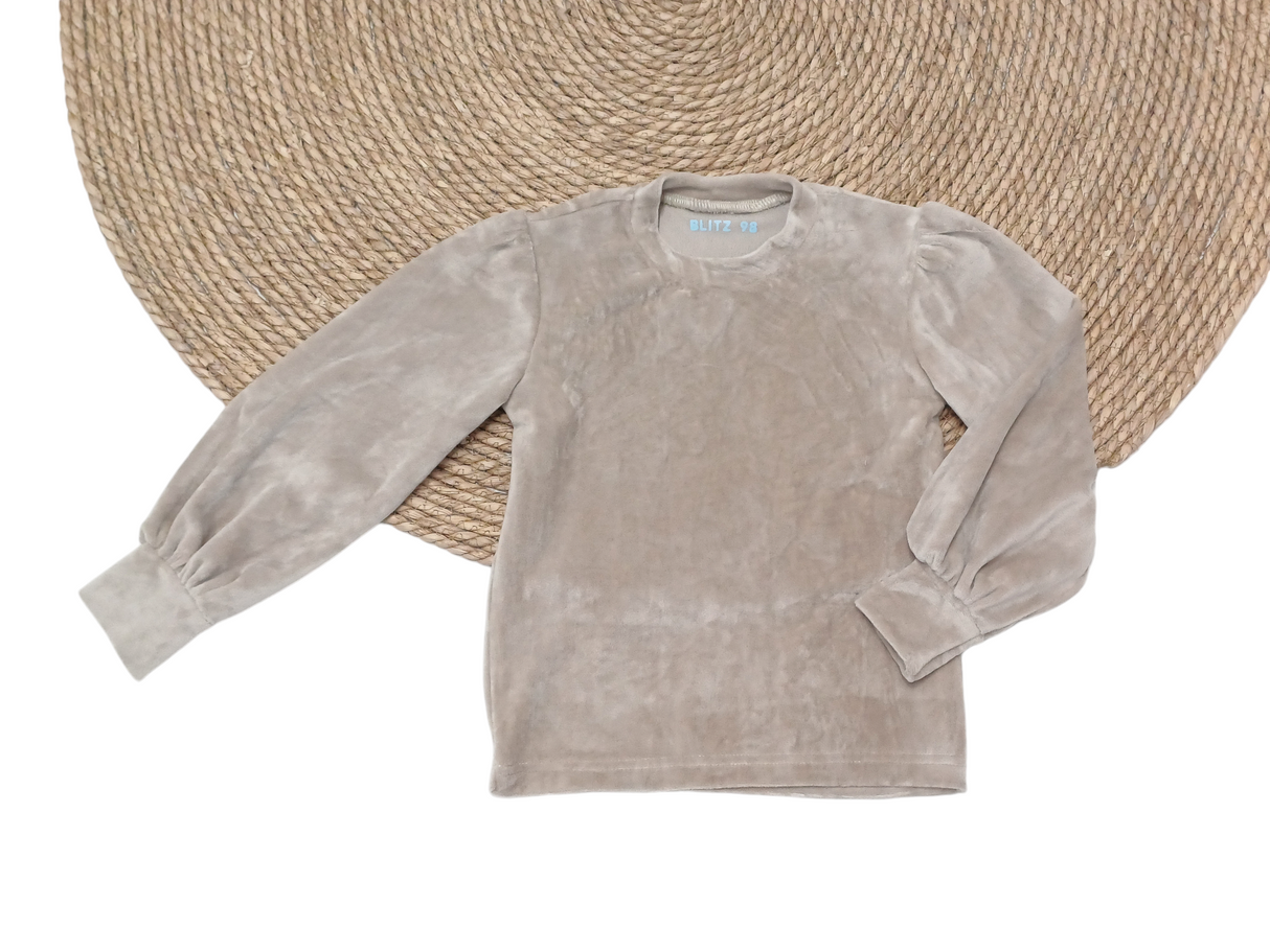 Longsleeve Maud velours (4 kleuren)