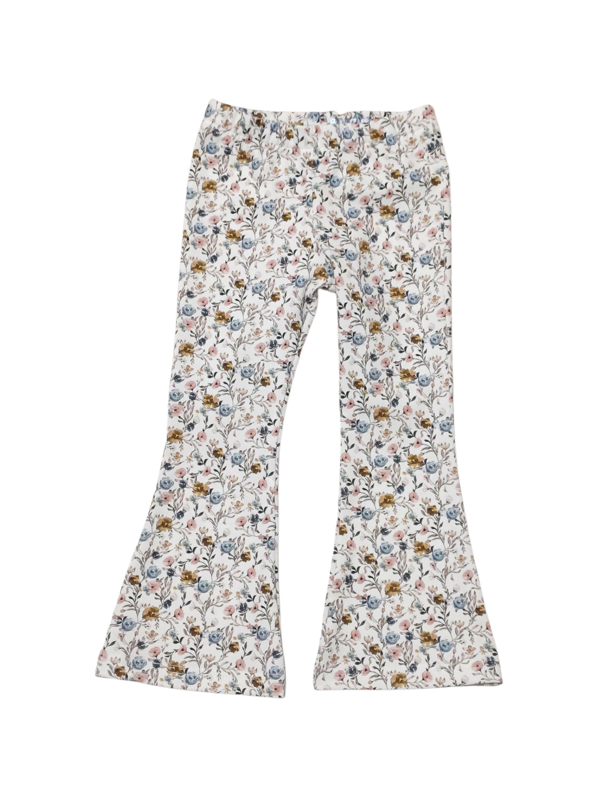 Flared broek blue&pink