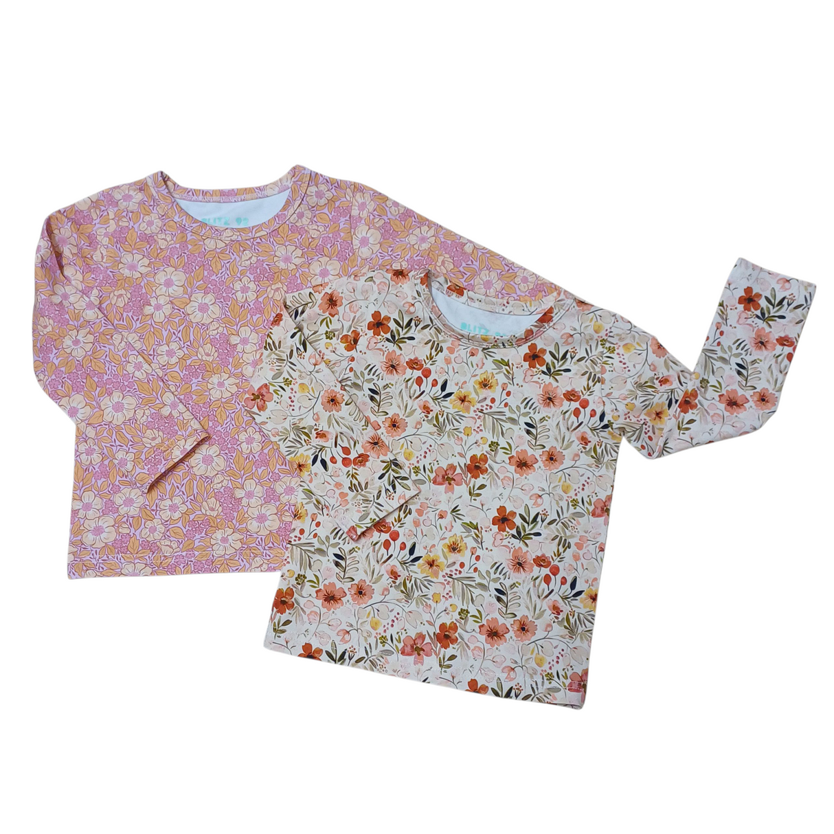 Basic Longsleeve Puck bloemenprint