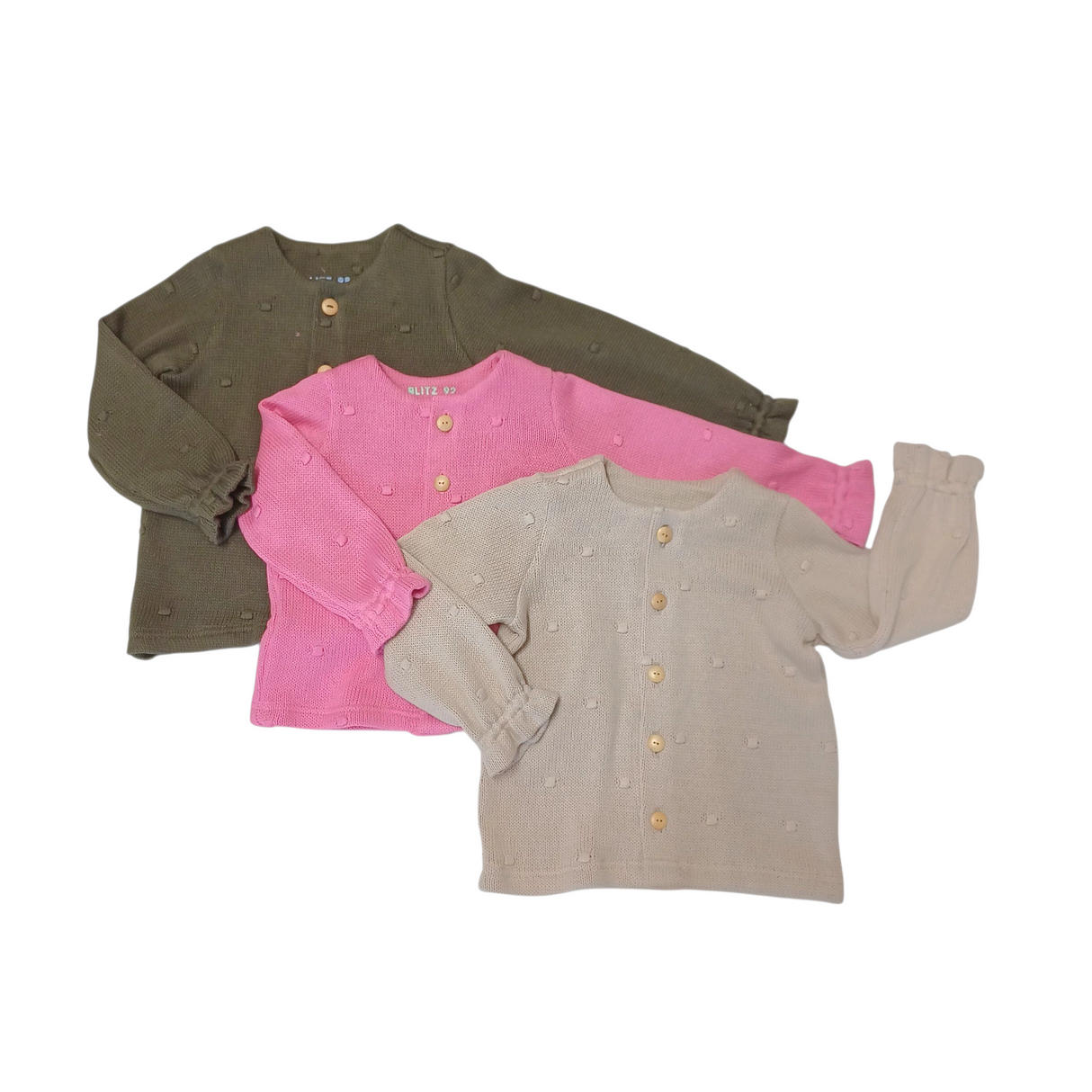 Vest Marie dots gebreid