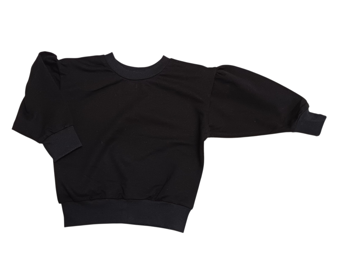 SALE MAAT 92 Sweater Kim zwart uni