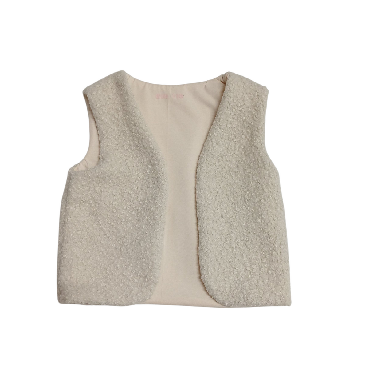 SALE MAAT 110 Gilet boucle naturel