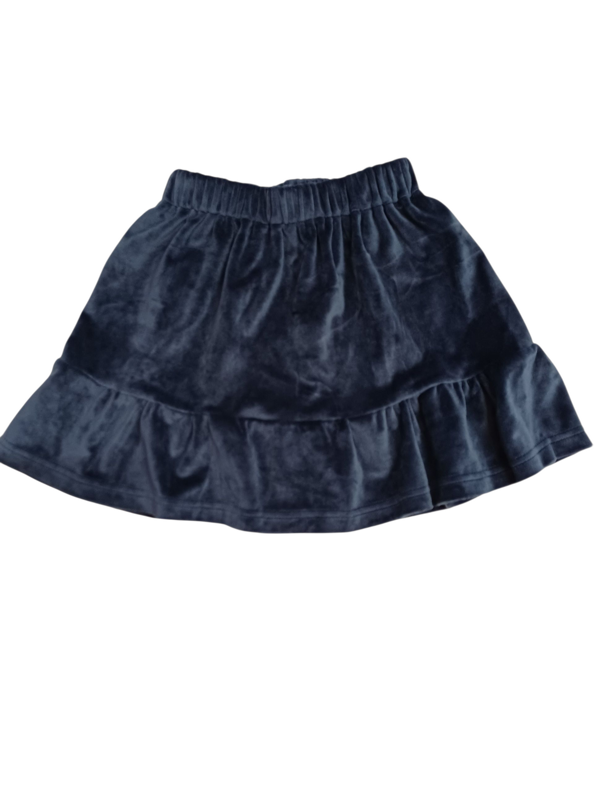 SALE MAAT 104 Rokje Belle velours blauw