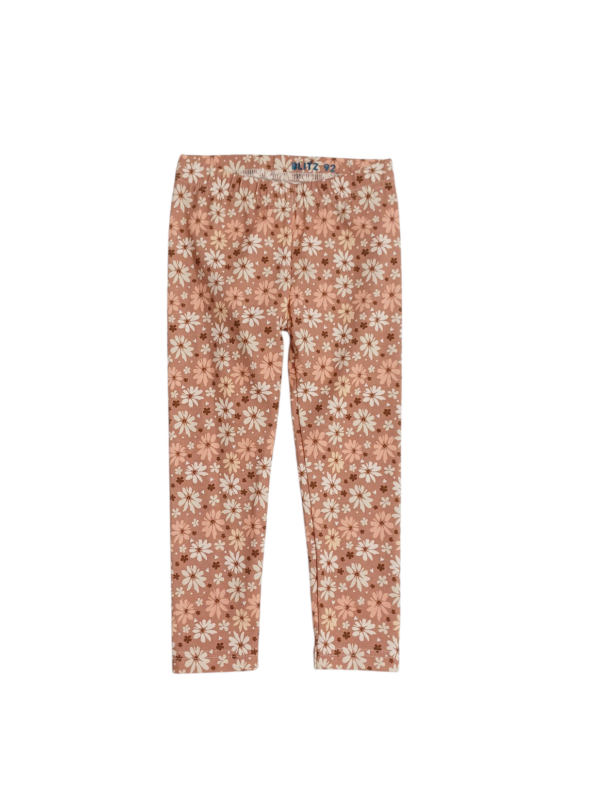 SALE MAAT 92 Legging bloemenpracht perzik