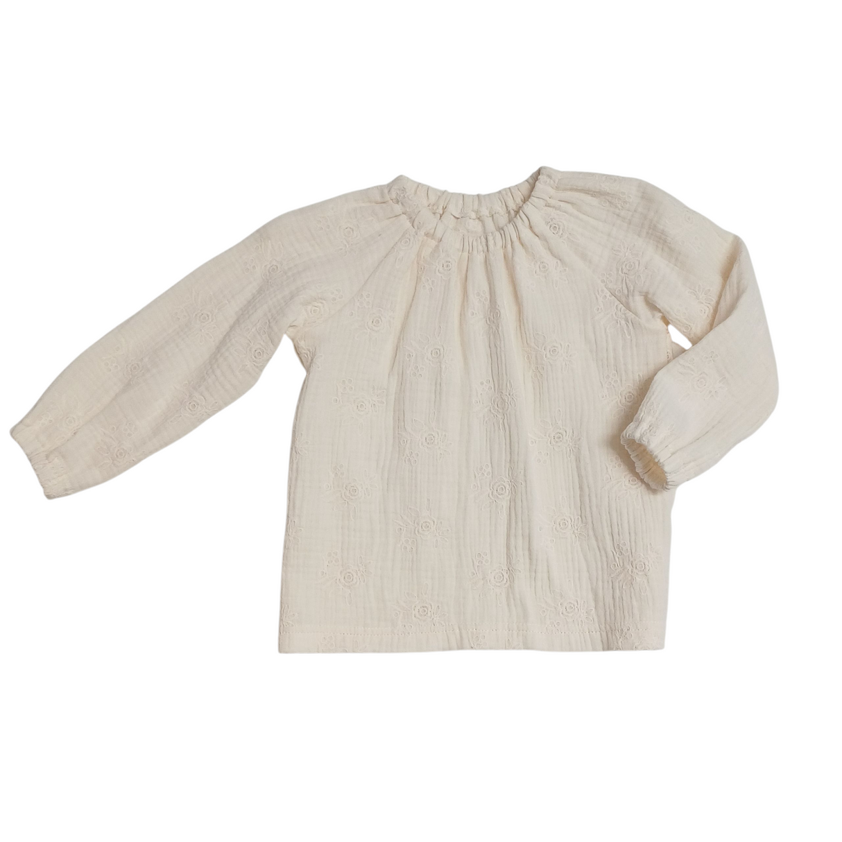 SALE MAAT 92 Blouse Fabienne broderie creme