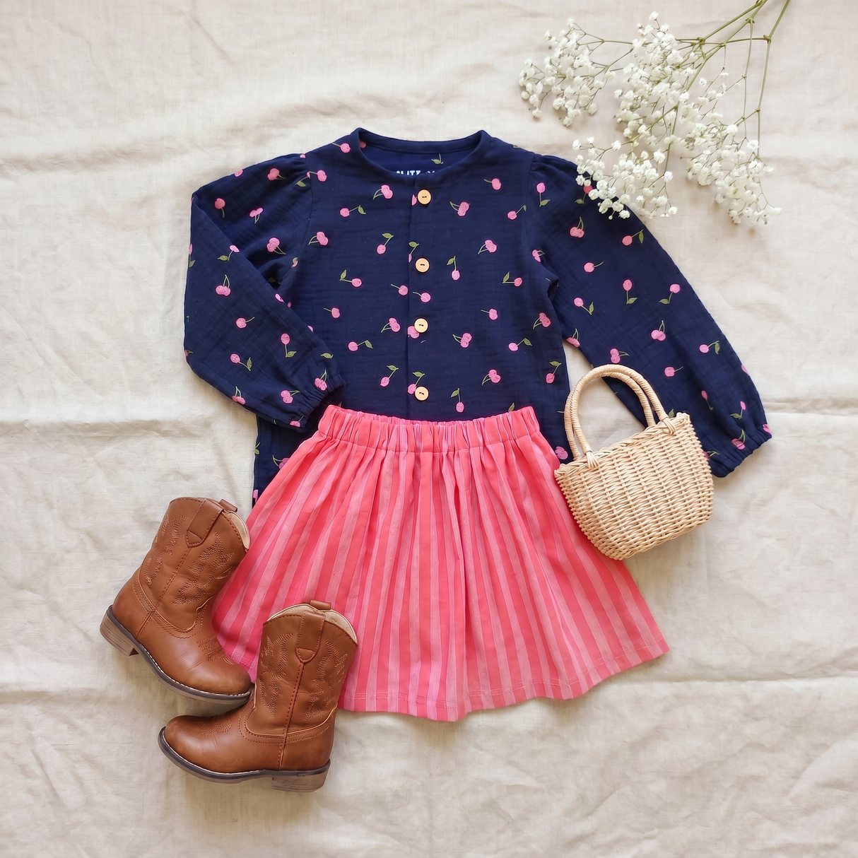 Blouse Fay kersjes