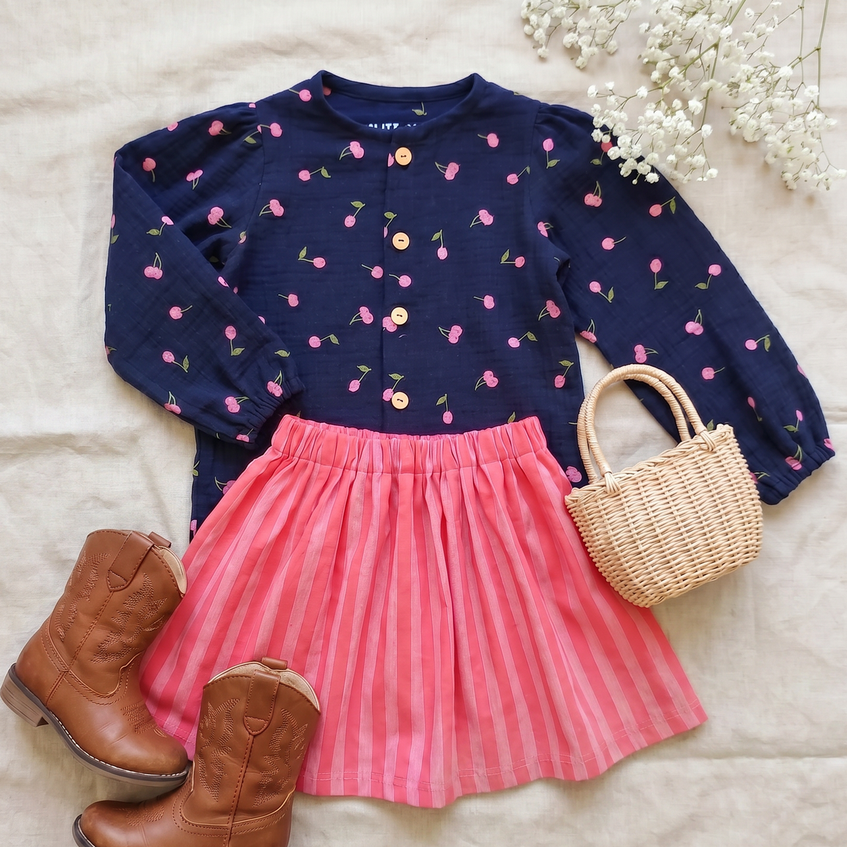 Blouse Fay kersjes