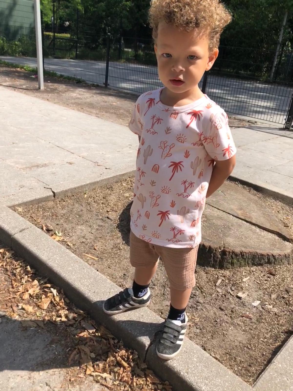 Basic T-shirt Sam hippe print