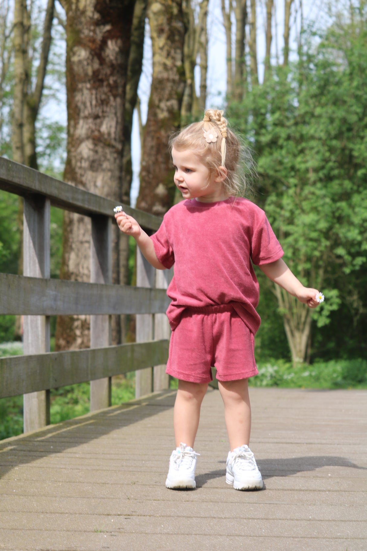 Set T-shirt & short Britt badstof