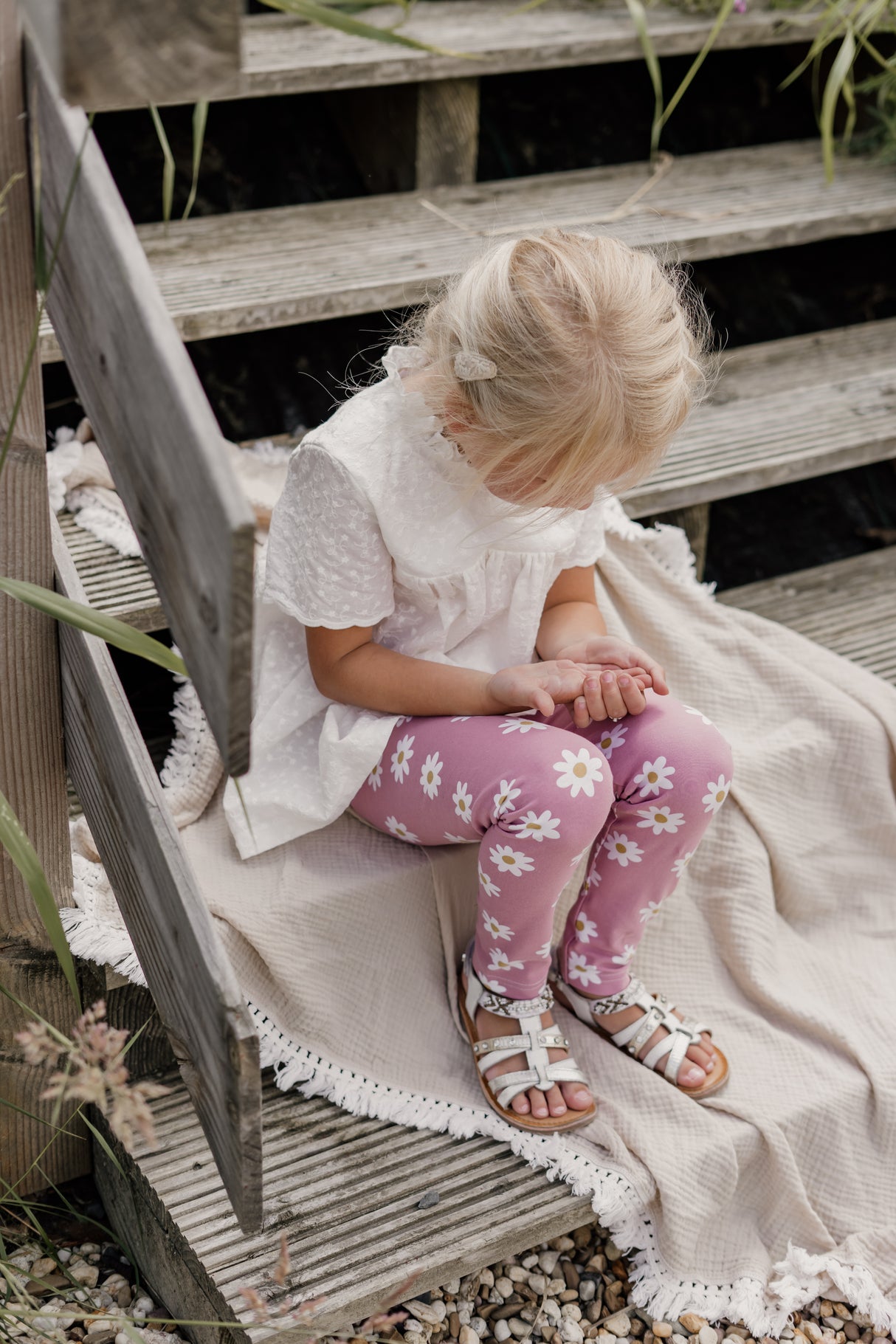 Blouse Merel katoen broderie korte mouw