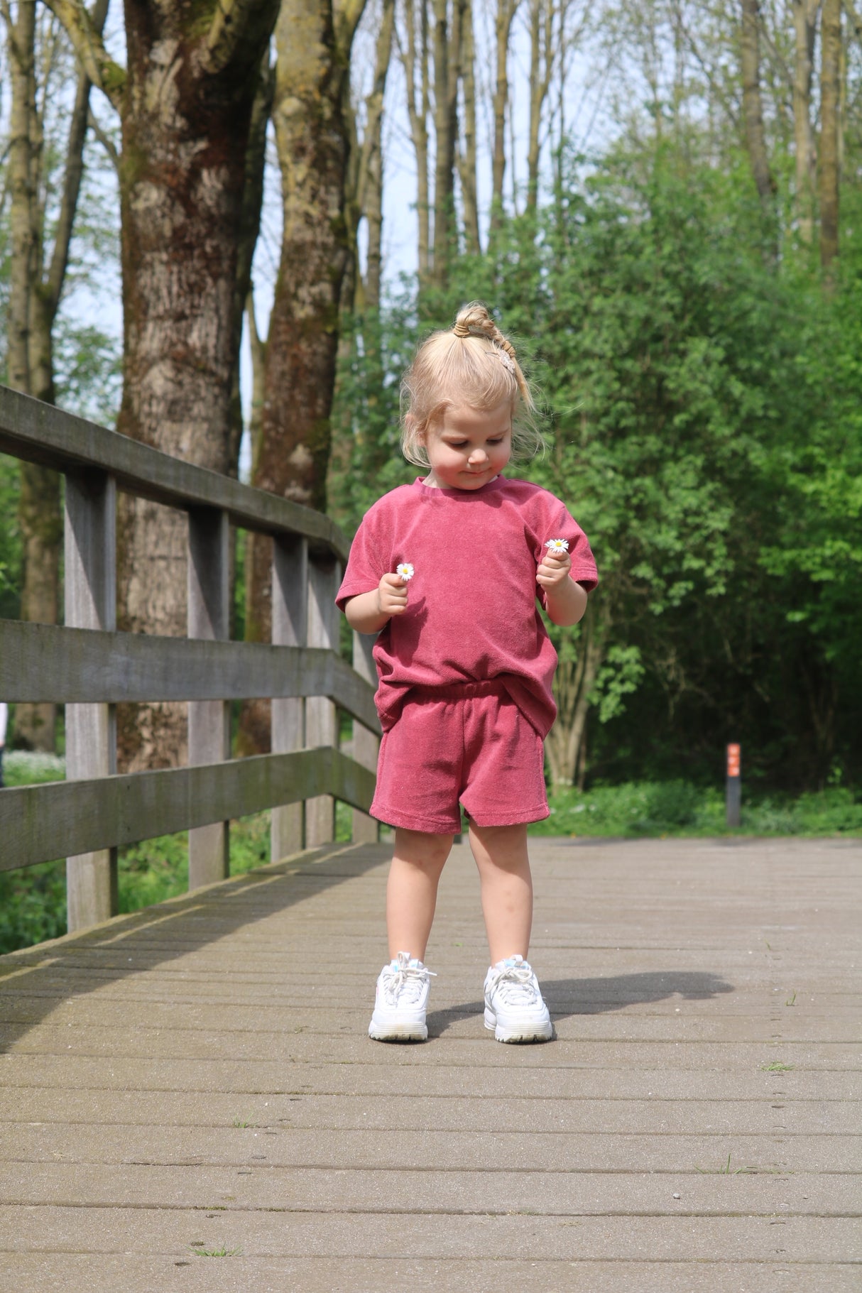 Set T-shirt & short Britt badstof