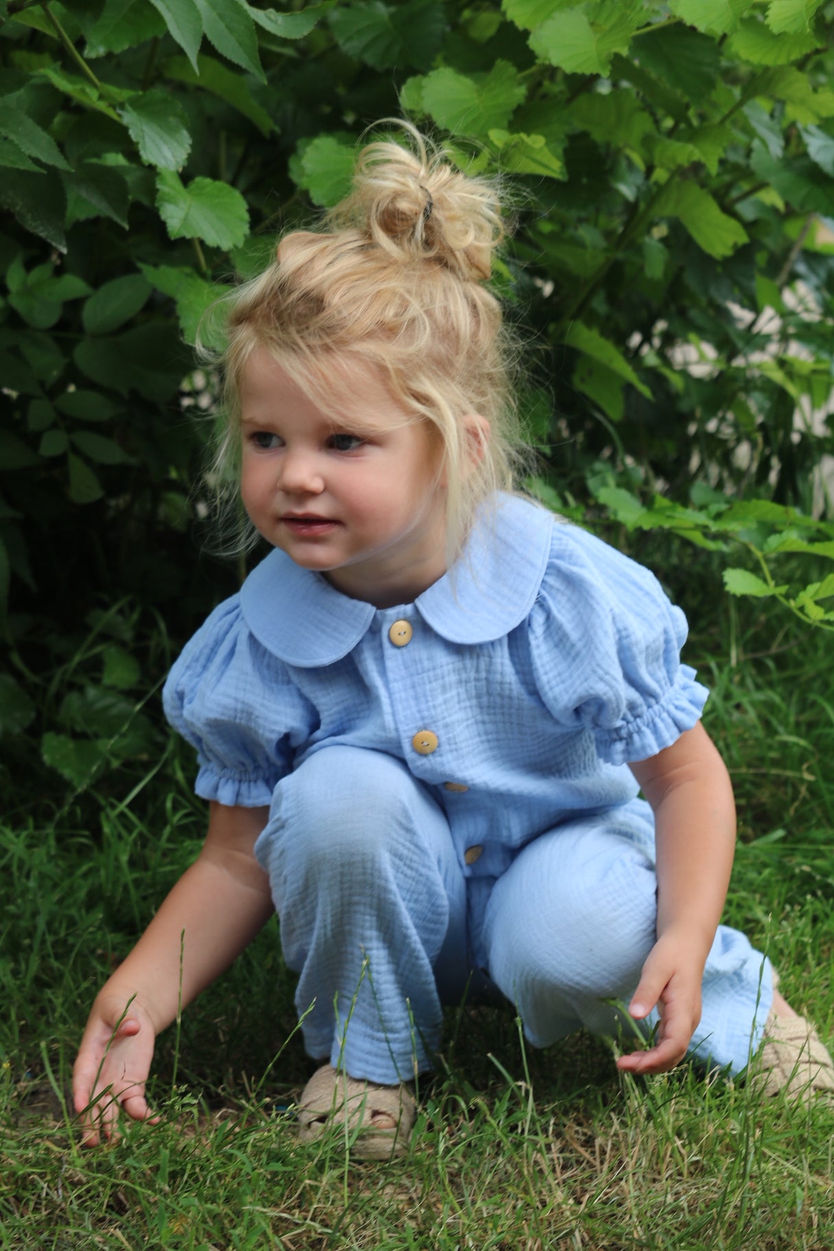 Blouse Fenna hydrofiel korte mouw