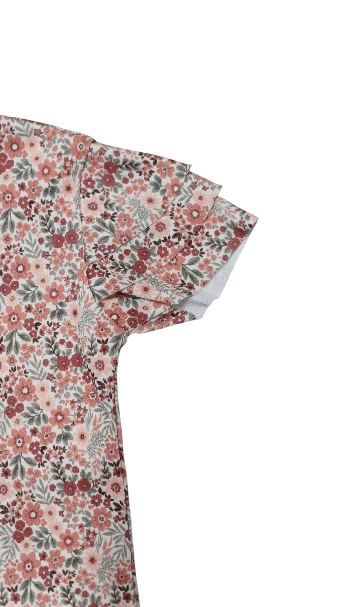 T-shirt Keet fijne rib print