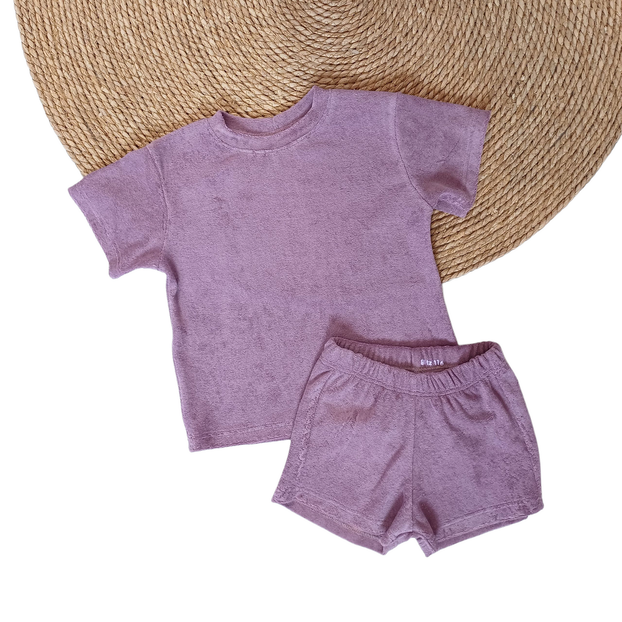 Set T-shirt & short Britt badstof