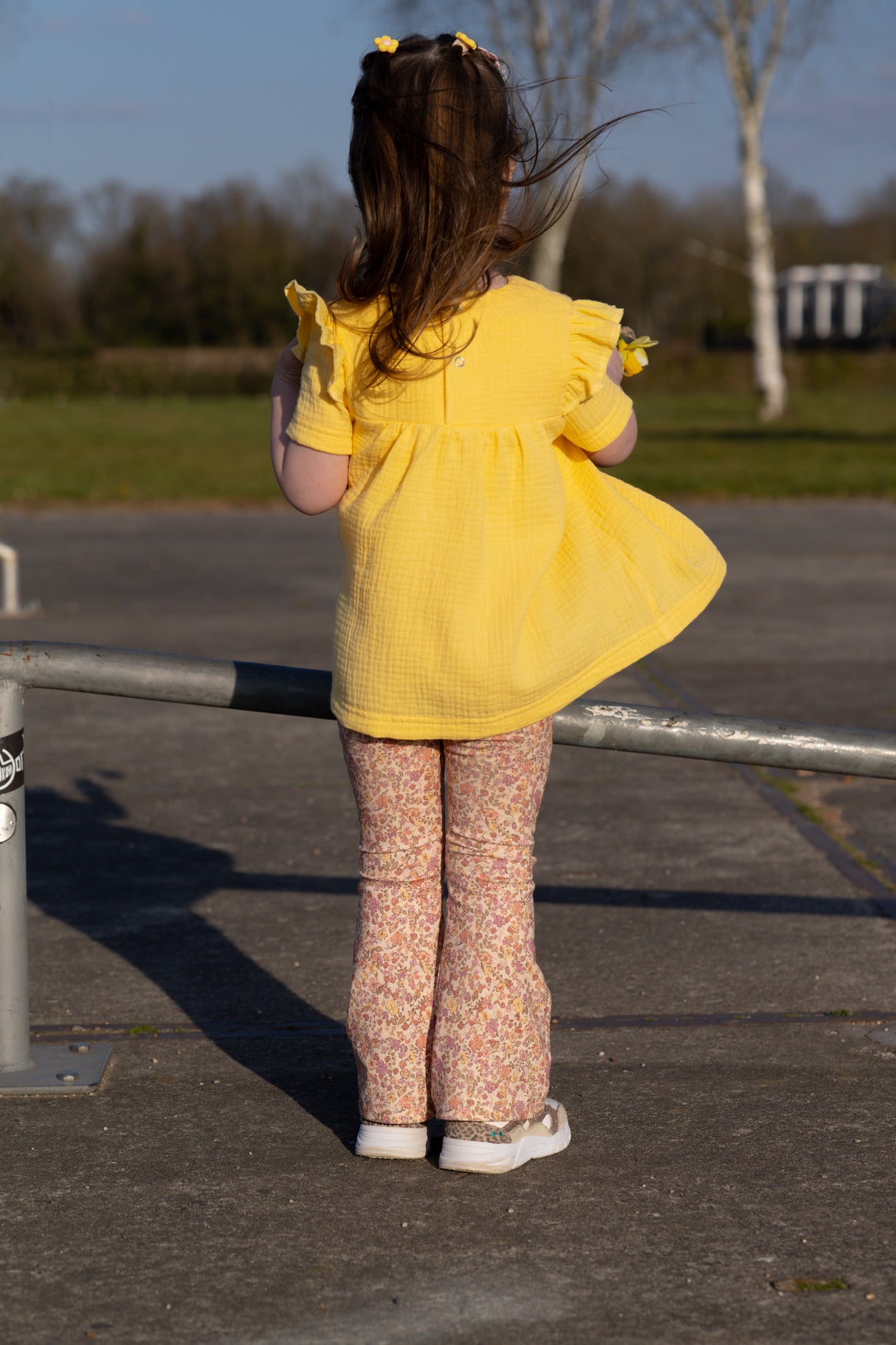 Blouse Yara zomers geel