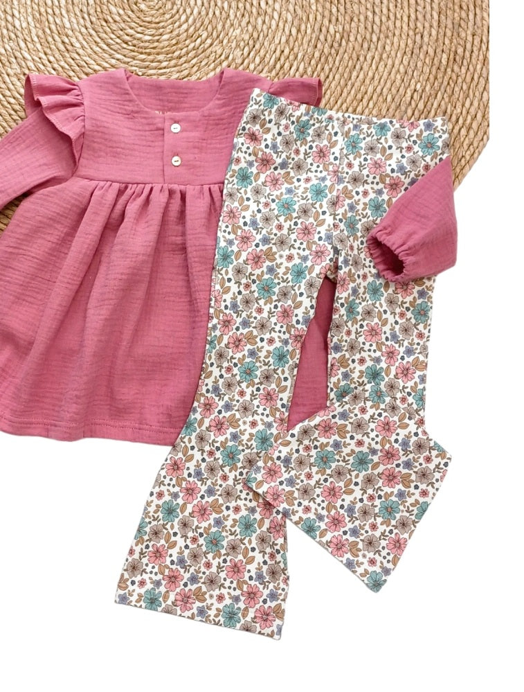 Flared broek zomerzoet