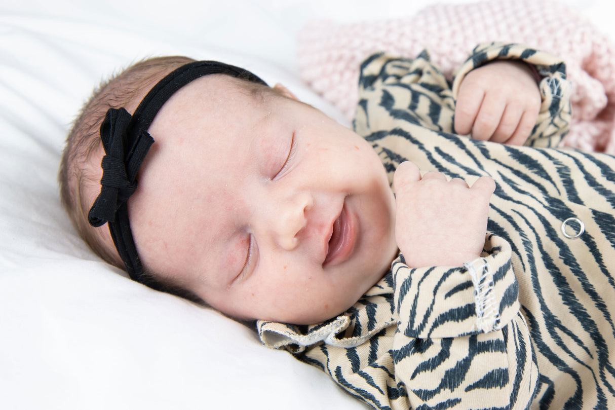 Veterhaarbandje uni kleur