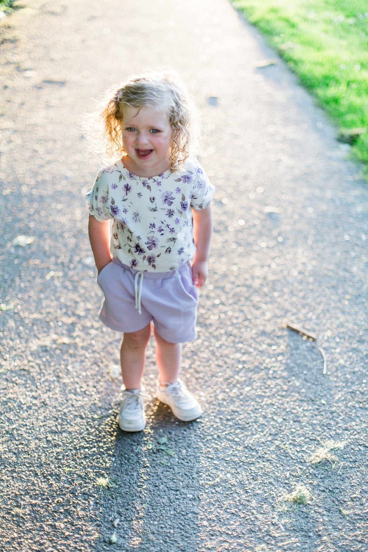 T-shirt Fons bloemenprint