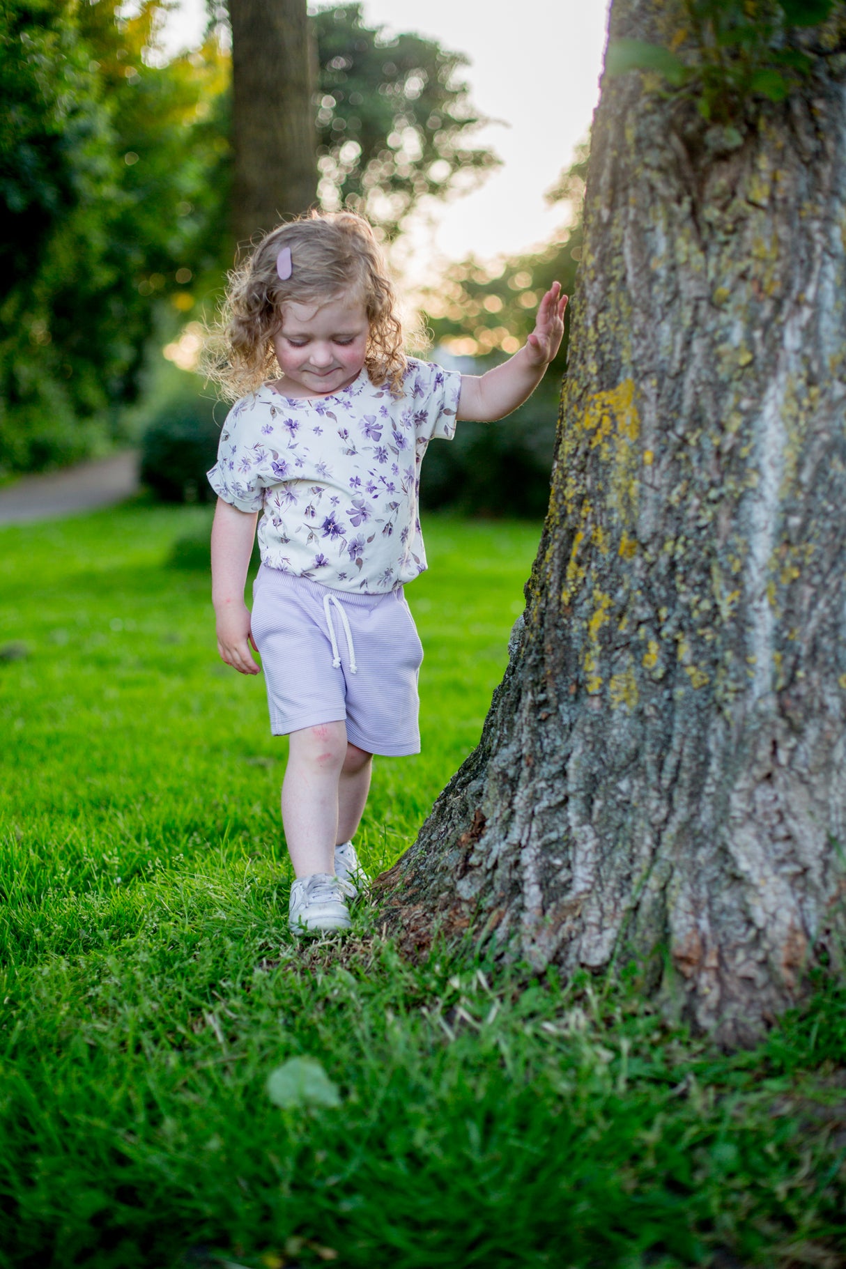 T-shirt Fons bloemenprint