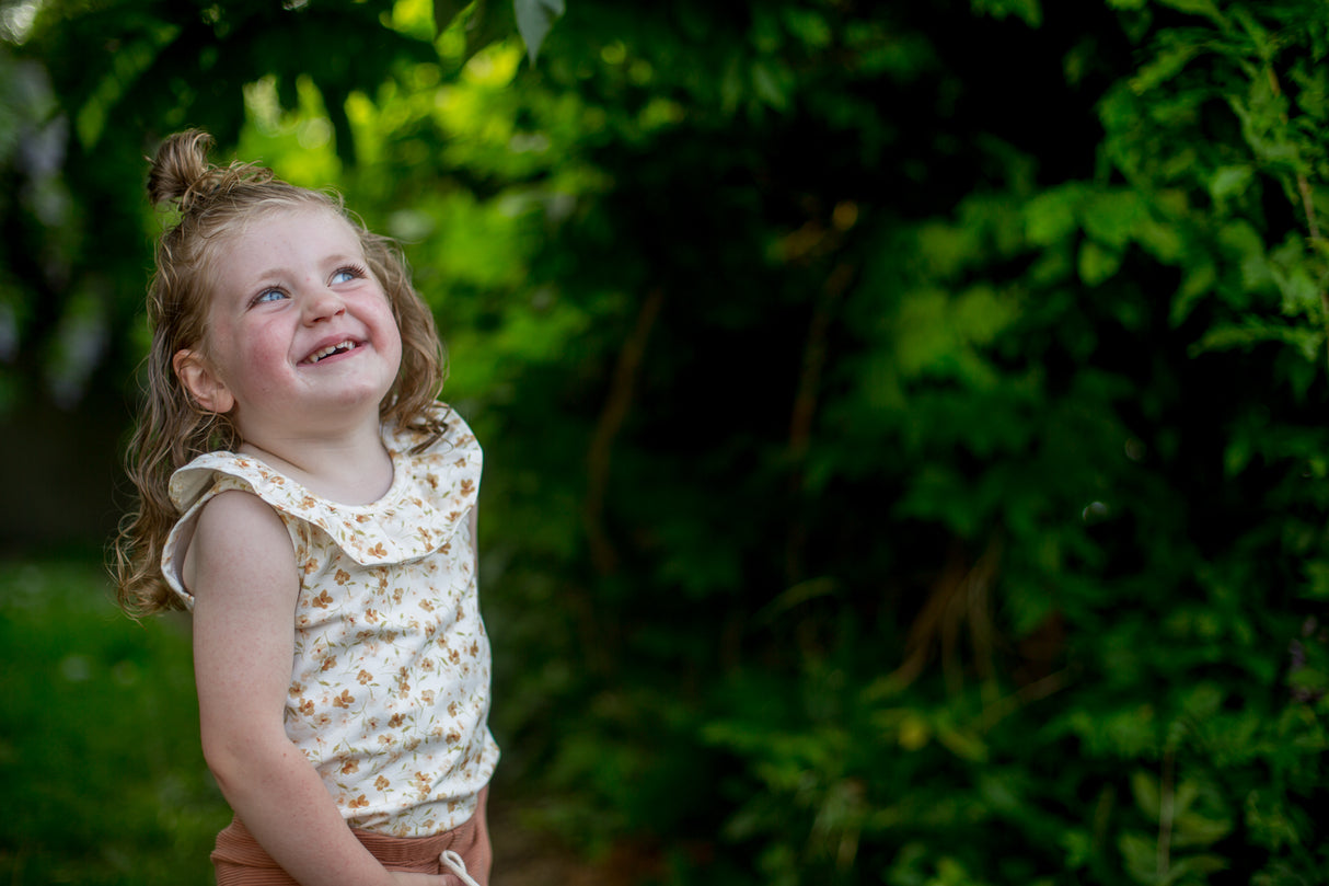 Tanktop Yfke bloemenprint