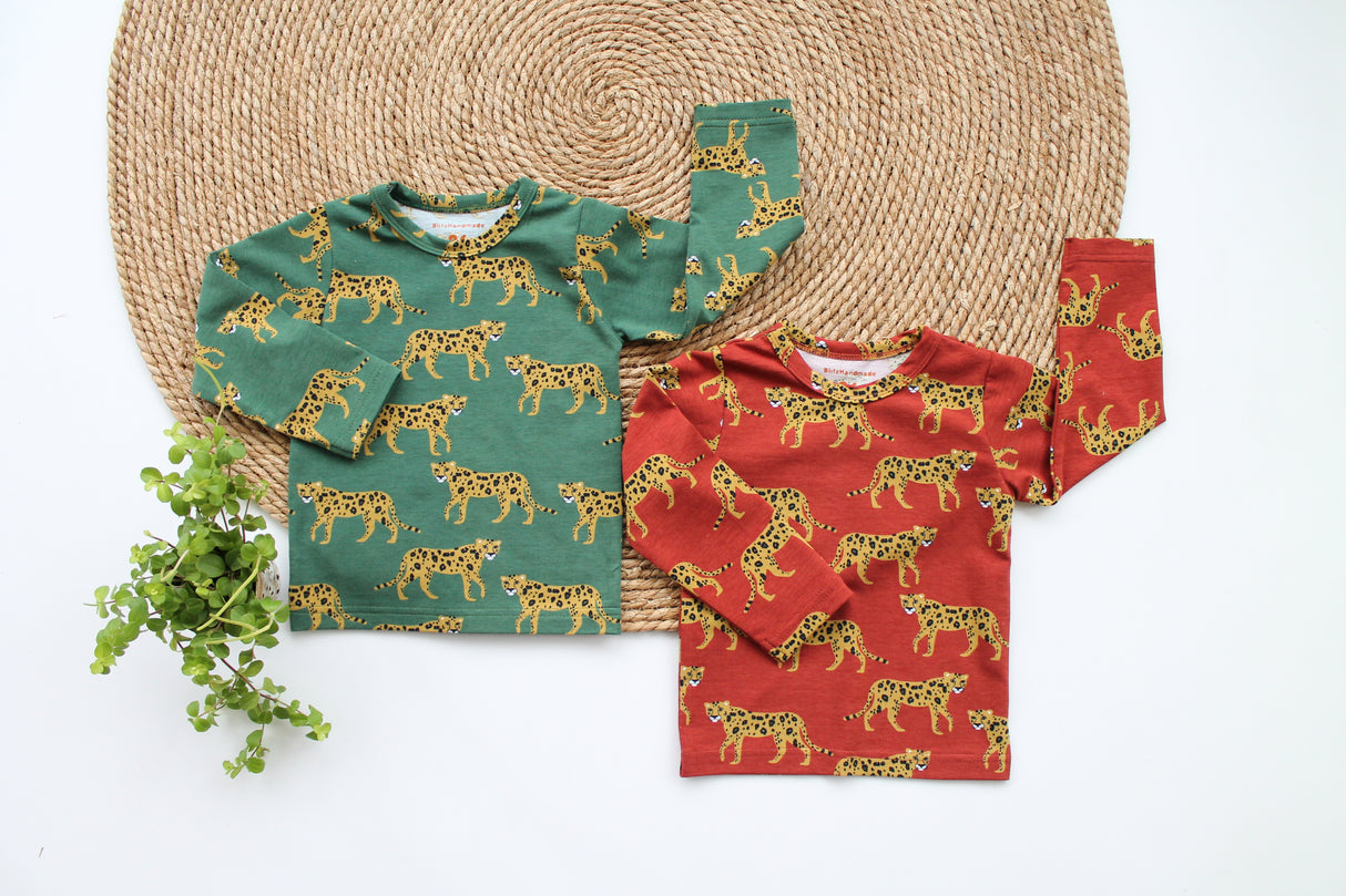 Basic Longsleeve Puck dierenprint