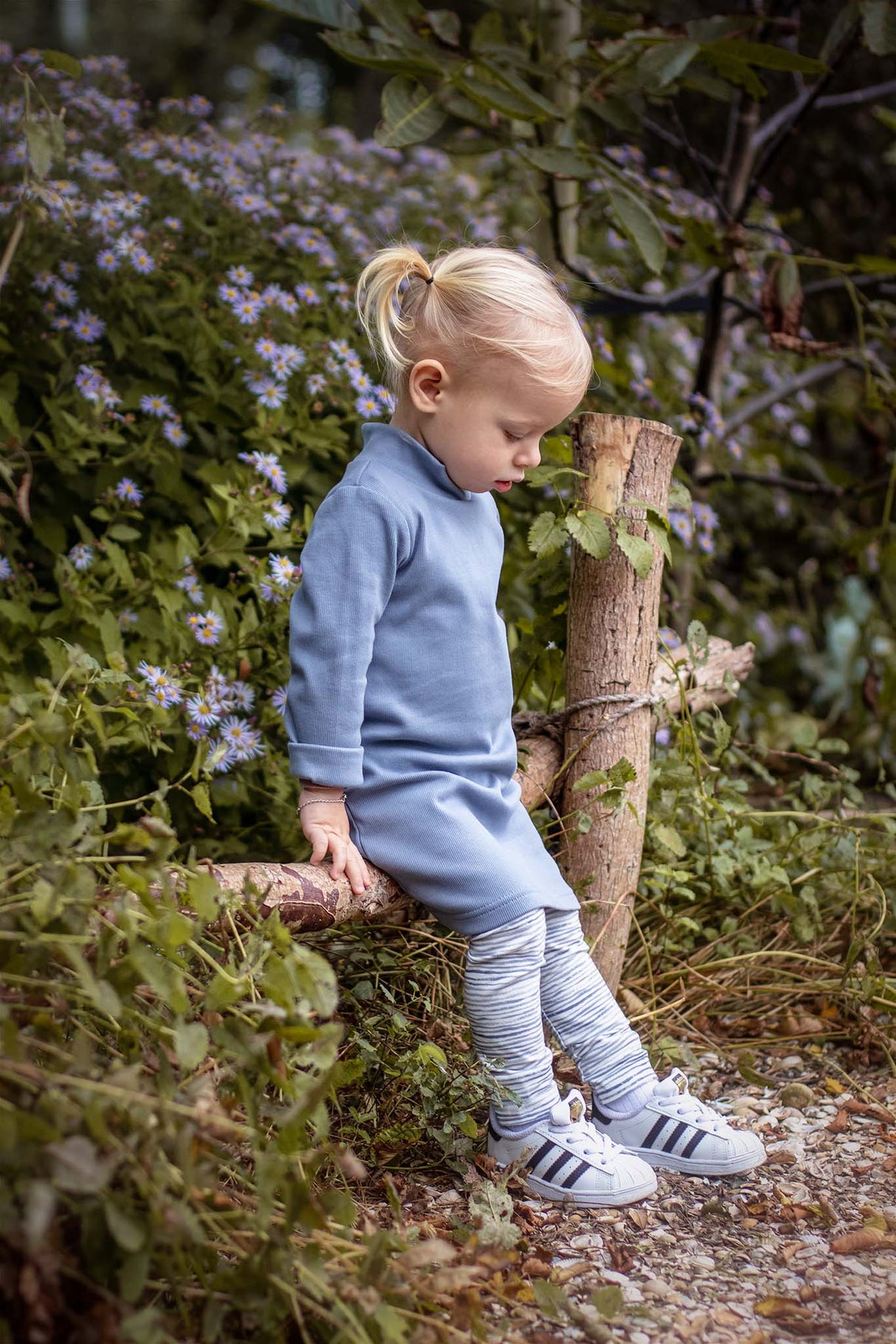 Jurk Annabel fijne rib uni