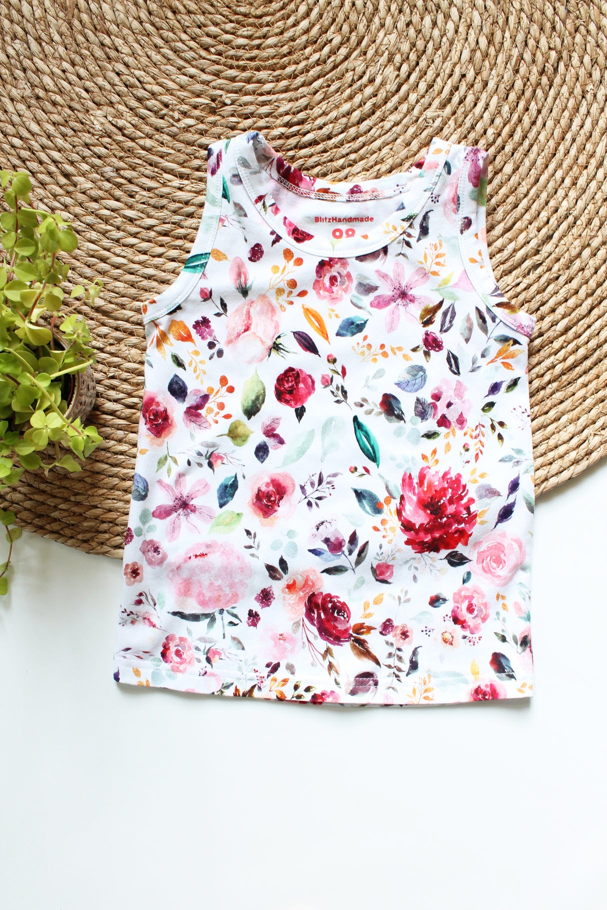 Tanktop Jamie bloemenprint