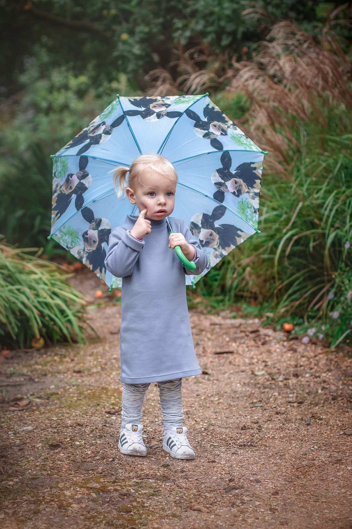 Jurk Annabel fijne rib uni