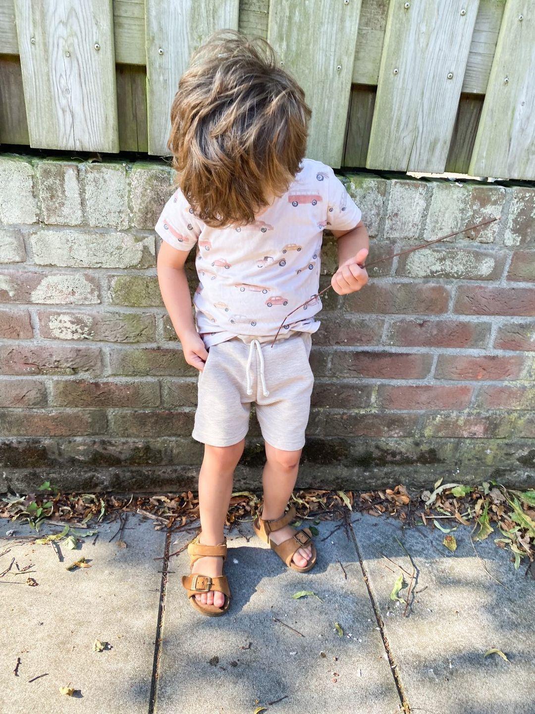 Short Maddox grove rib in kleur naar keuze