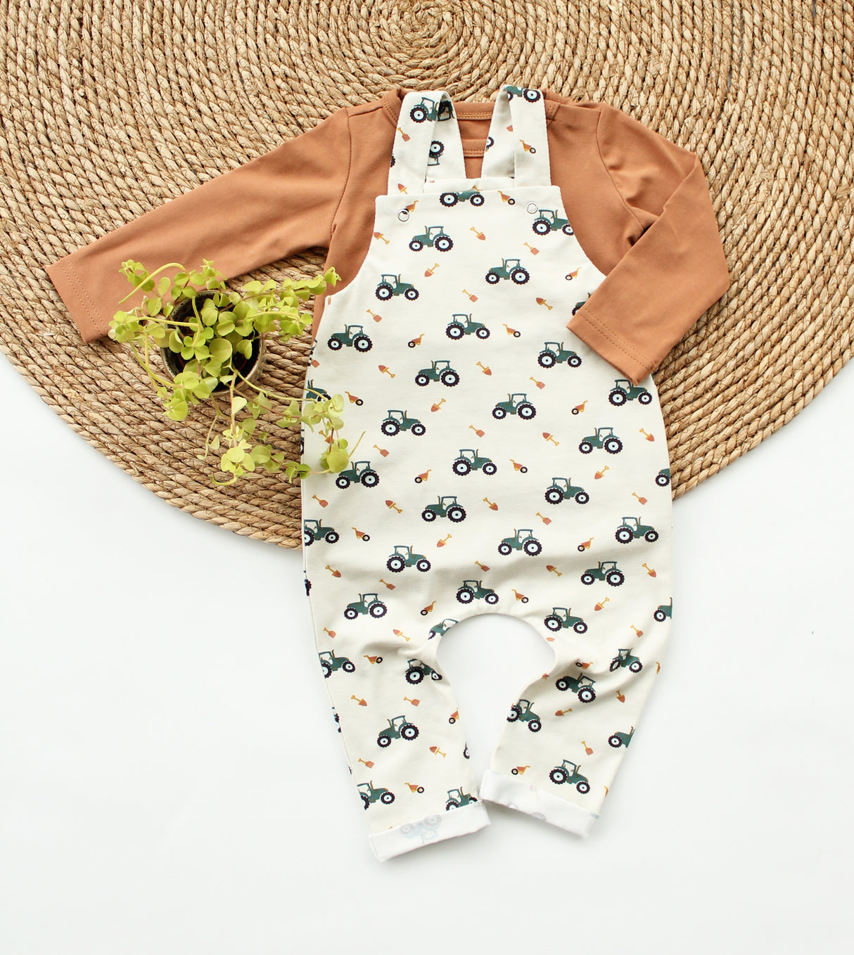 Tuinbroek Bobby hippe print