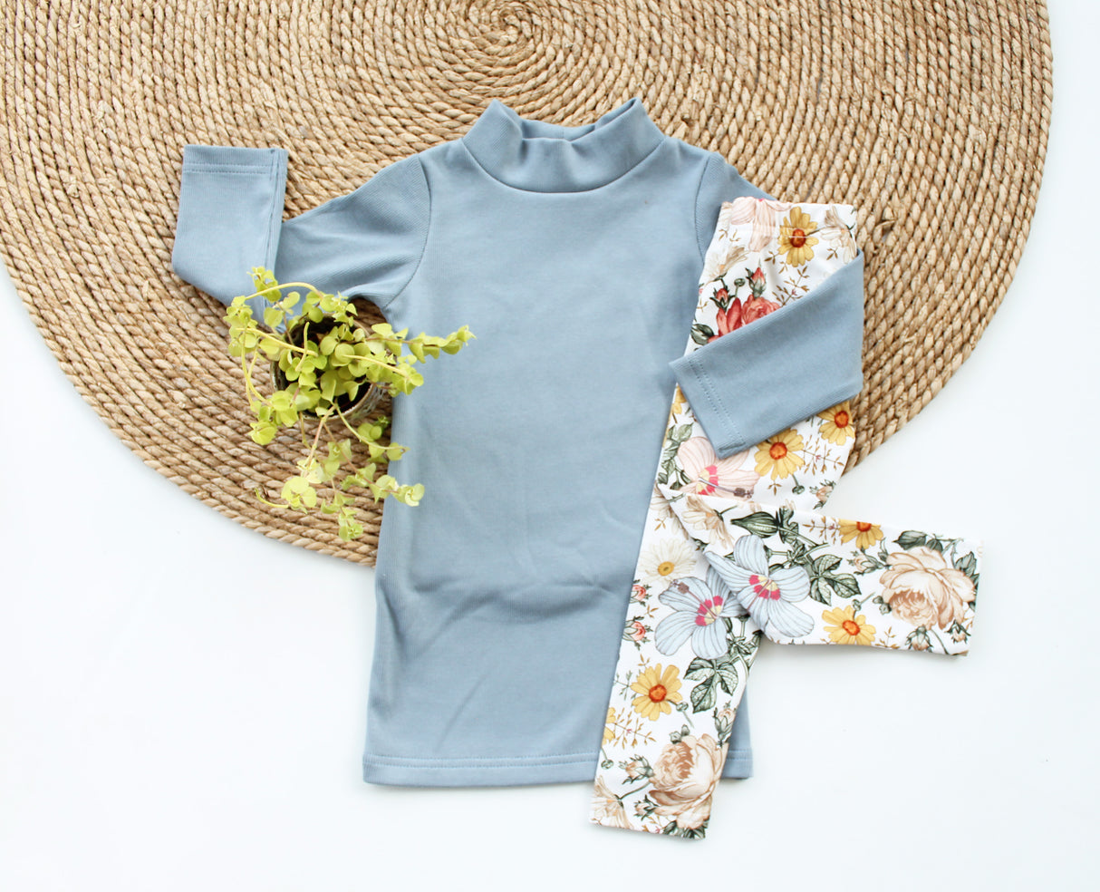 Jurk Annabel fijne rib uni