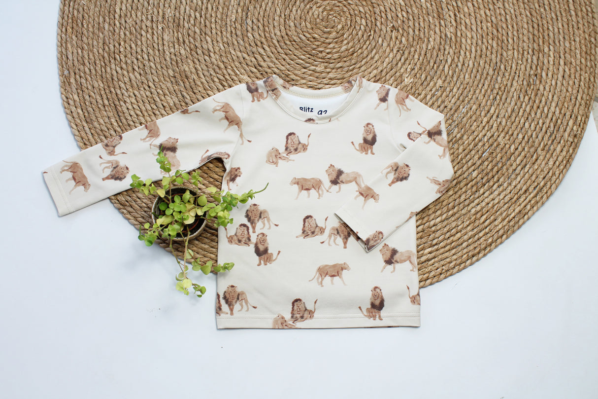 Basic Longsleeve Puck dierenprint