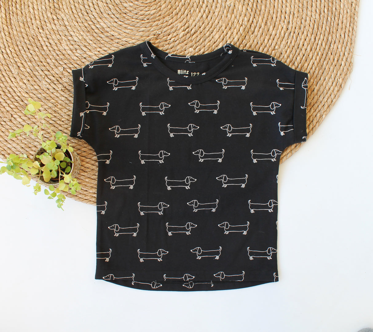 T-shirt Fons dierenprint