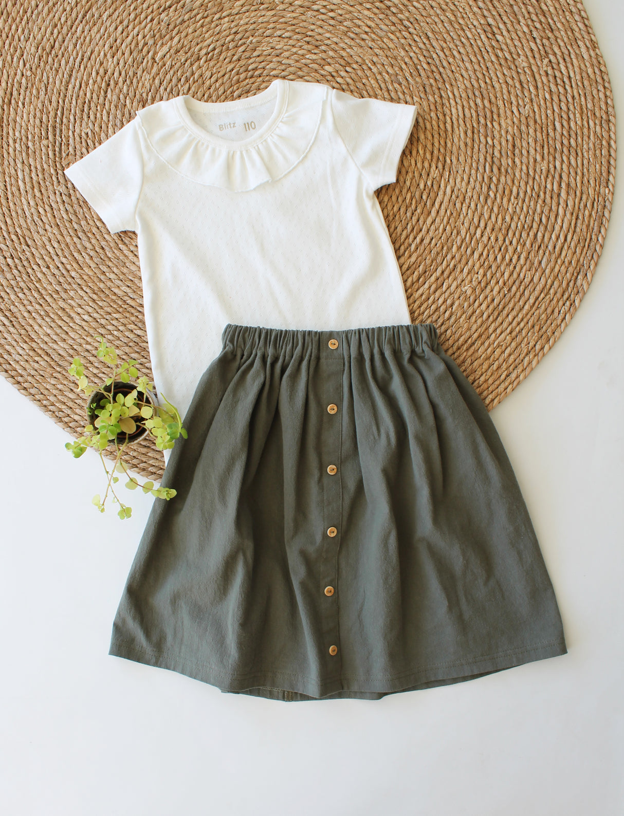 Midi rok Lott katoen