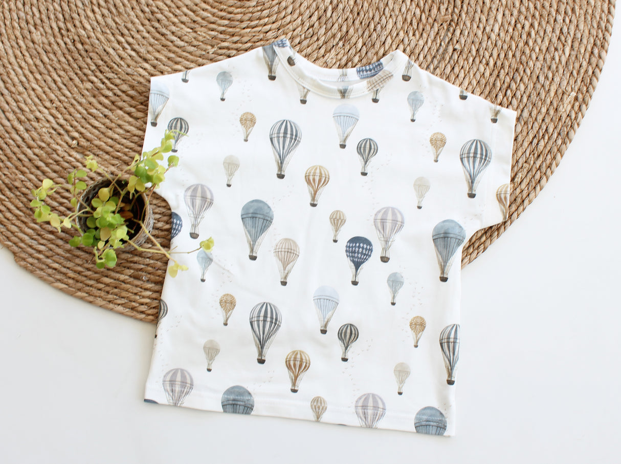 Oversized T-shirt Rowan hippe print