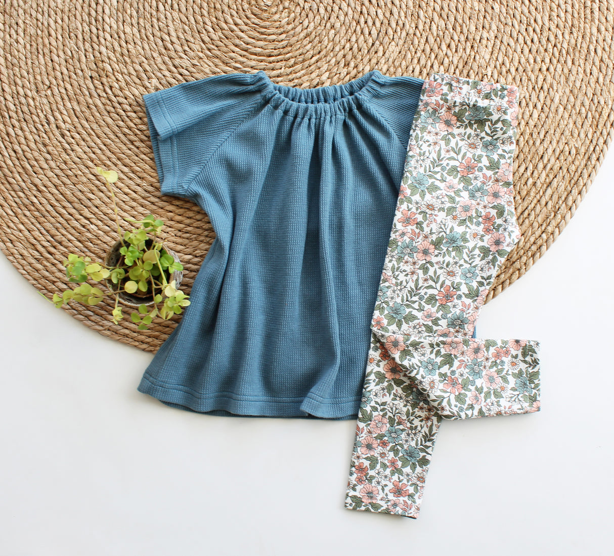 Top Charlotte gebreid korte mouw