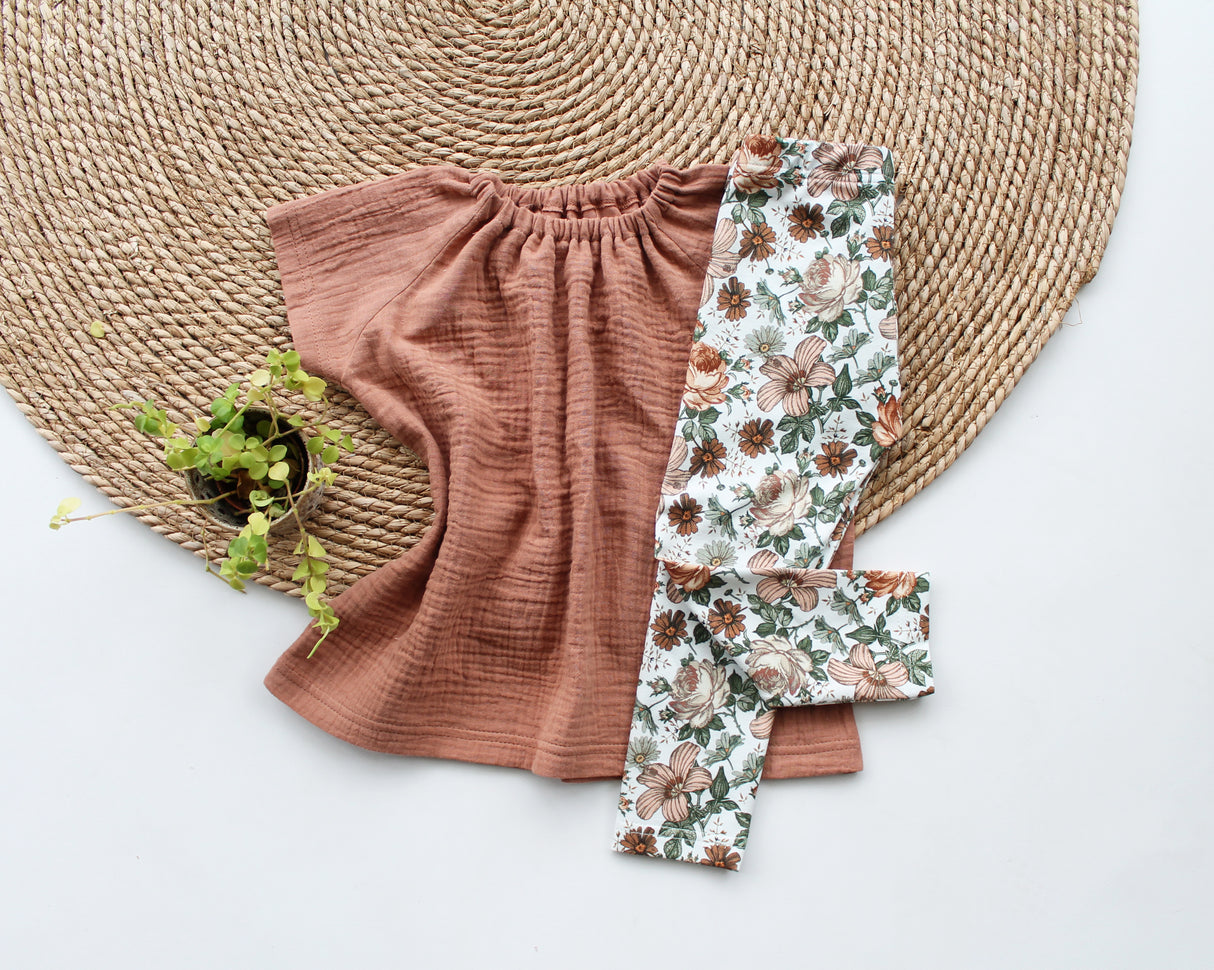 Blouse Fabiënne hydrofiel korte mouw