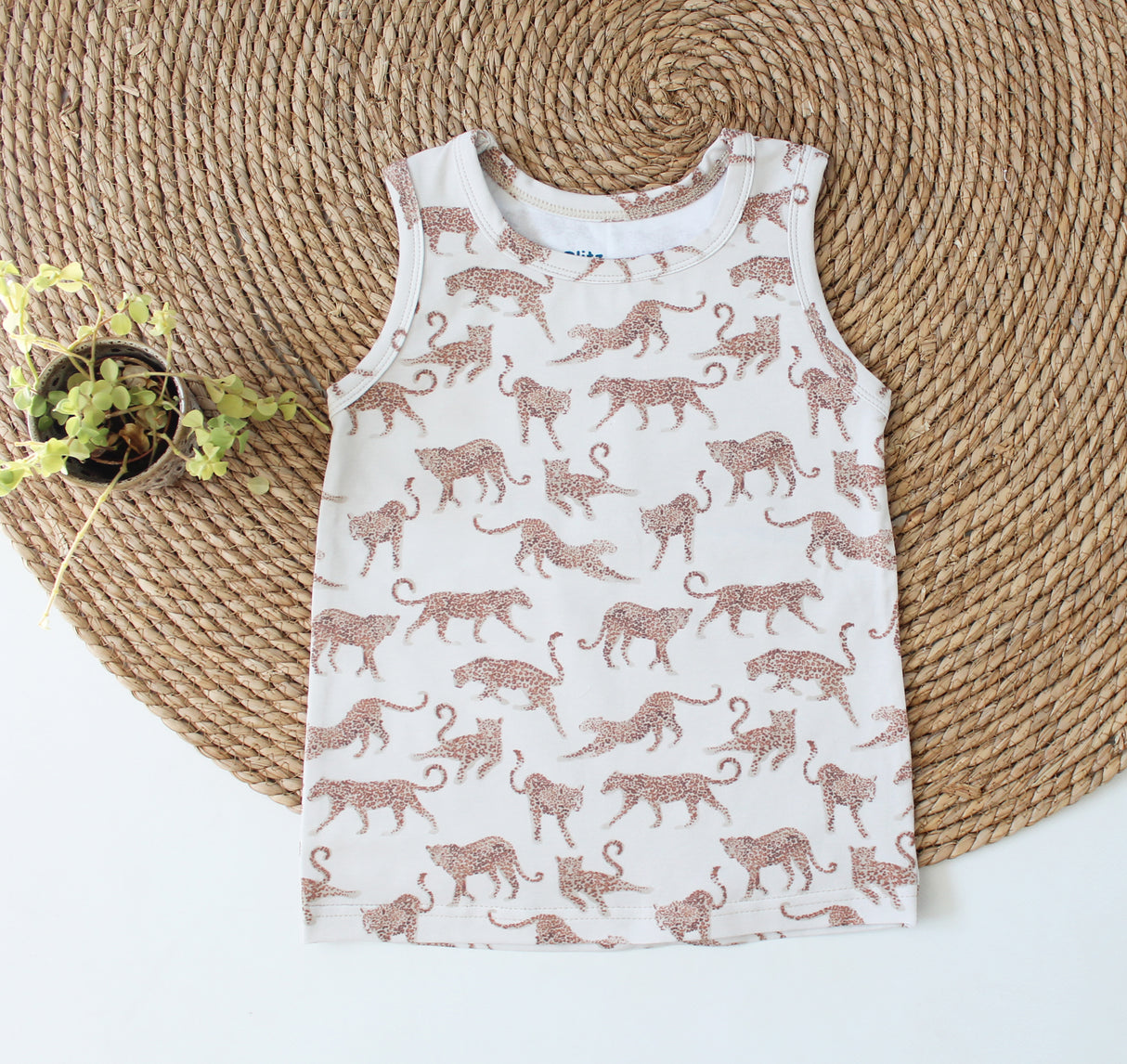 Tanktop Jamie dierenprint