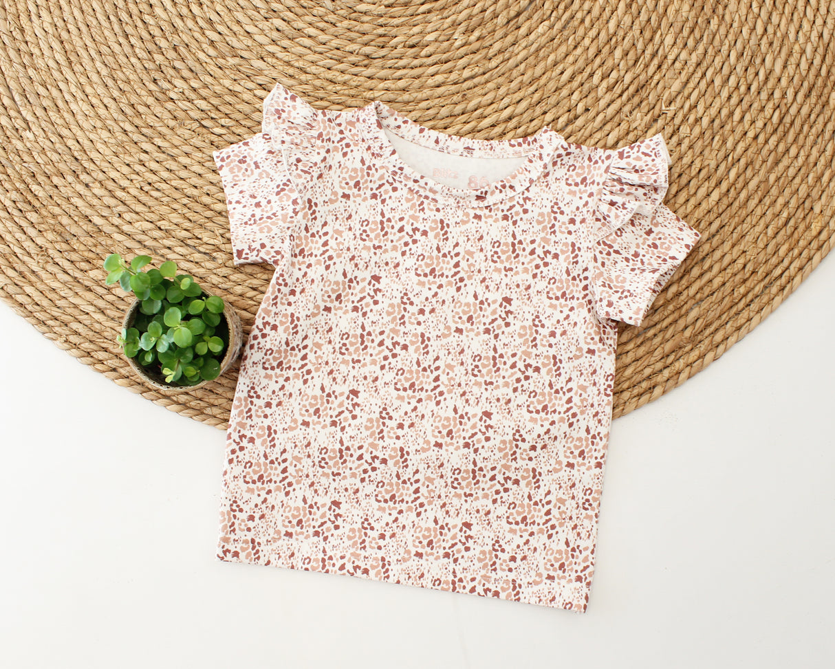 Basic T-shirt Sam dierenprint