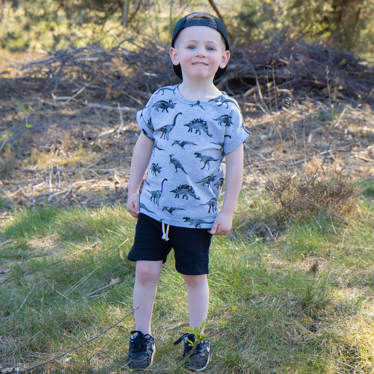 T-shirt Fons dierenprint