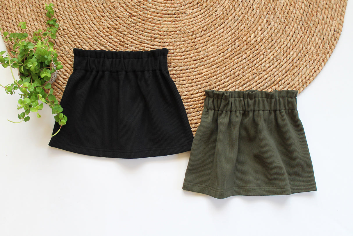 Paperbag rokje Anne grove rib