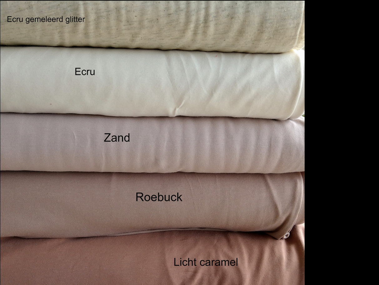 Strikhaarband uni tricot