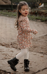 Jurk Annabel winter beige fijne rib