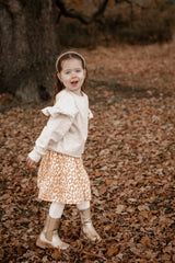 Rokje Belle leopard love naturel