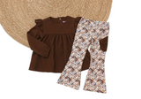 Blouse Olivia bruin