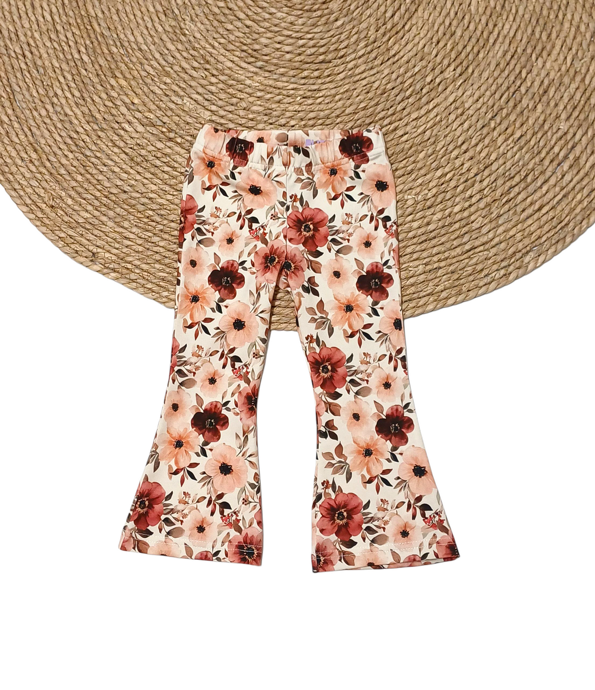 Flared broek floral fantastic