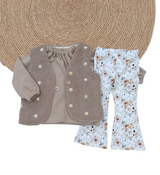 Flared broek winter wonderland