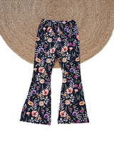 Flared broek bloom bright