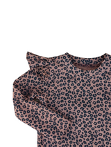 Jurk Jente panter bruin