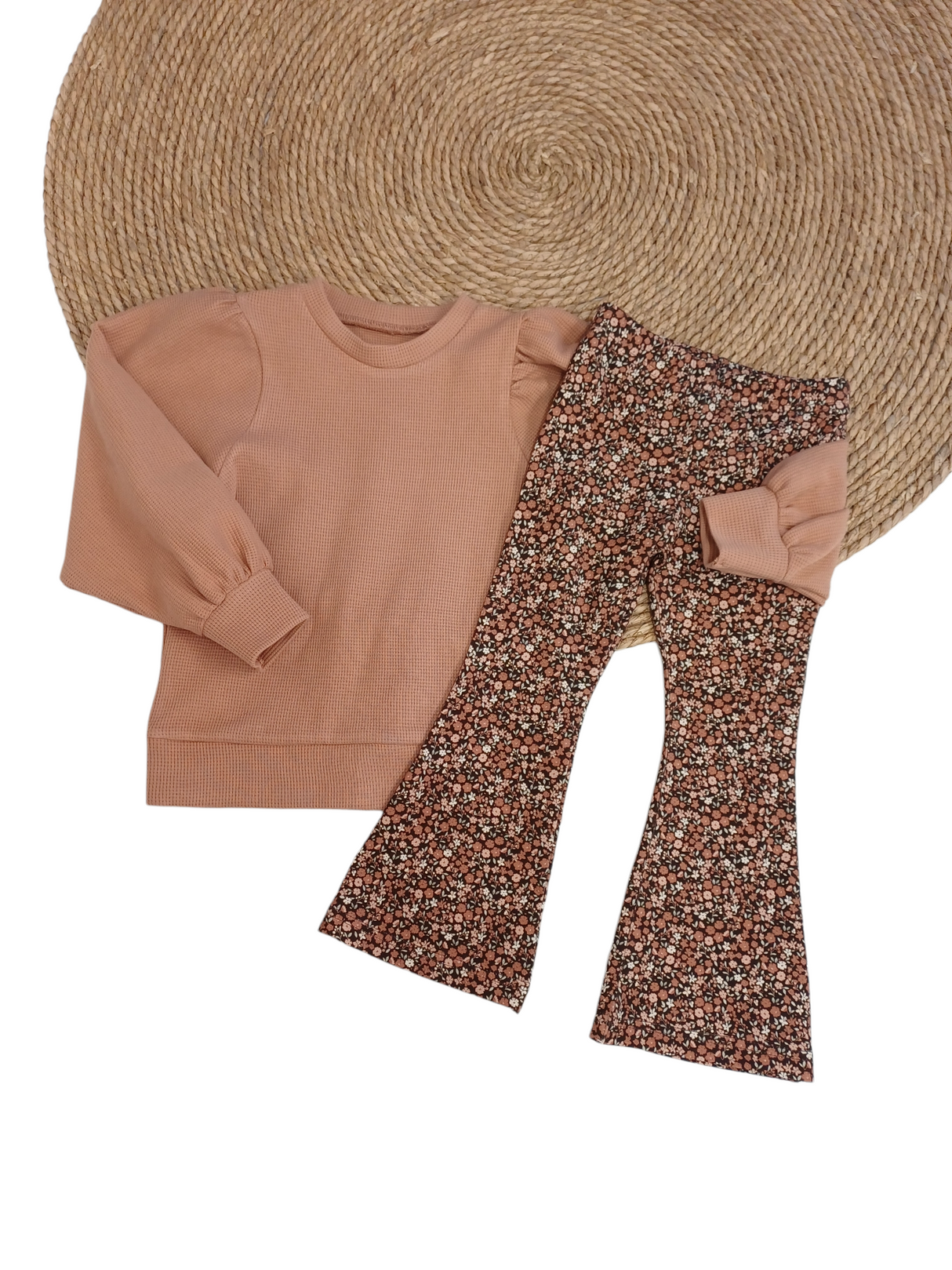 Flared broek ultimate brown